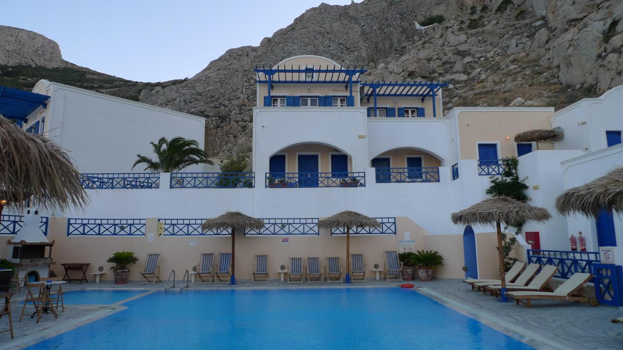 Aegean View Hotel Kamári Exteriör bild
