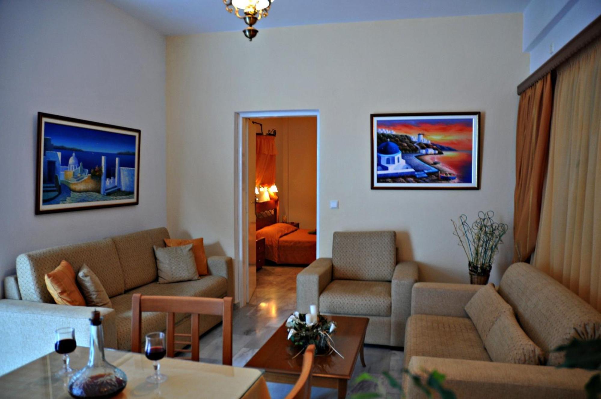 Aegean View Hotel Kamári Exteriör bild