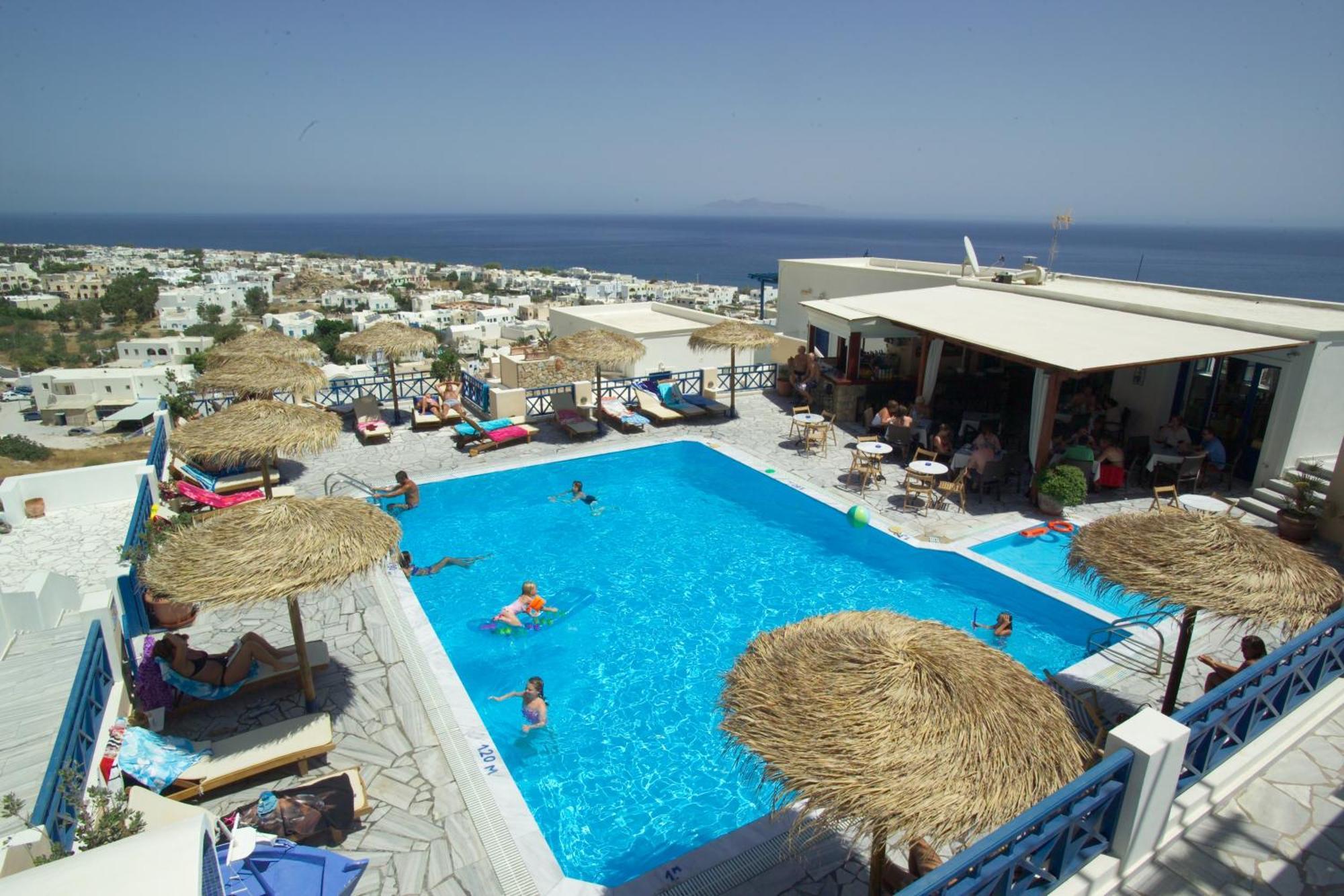 Aegean View Hotel Kamári Exteriör bild